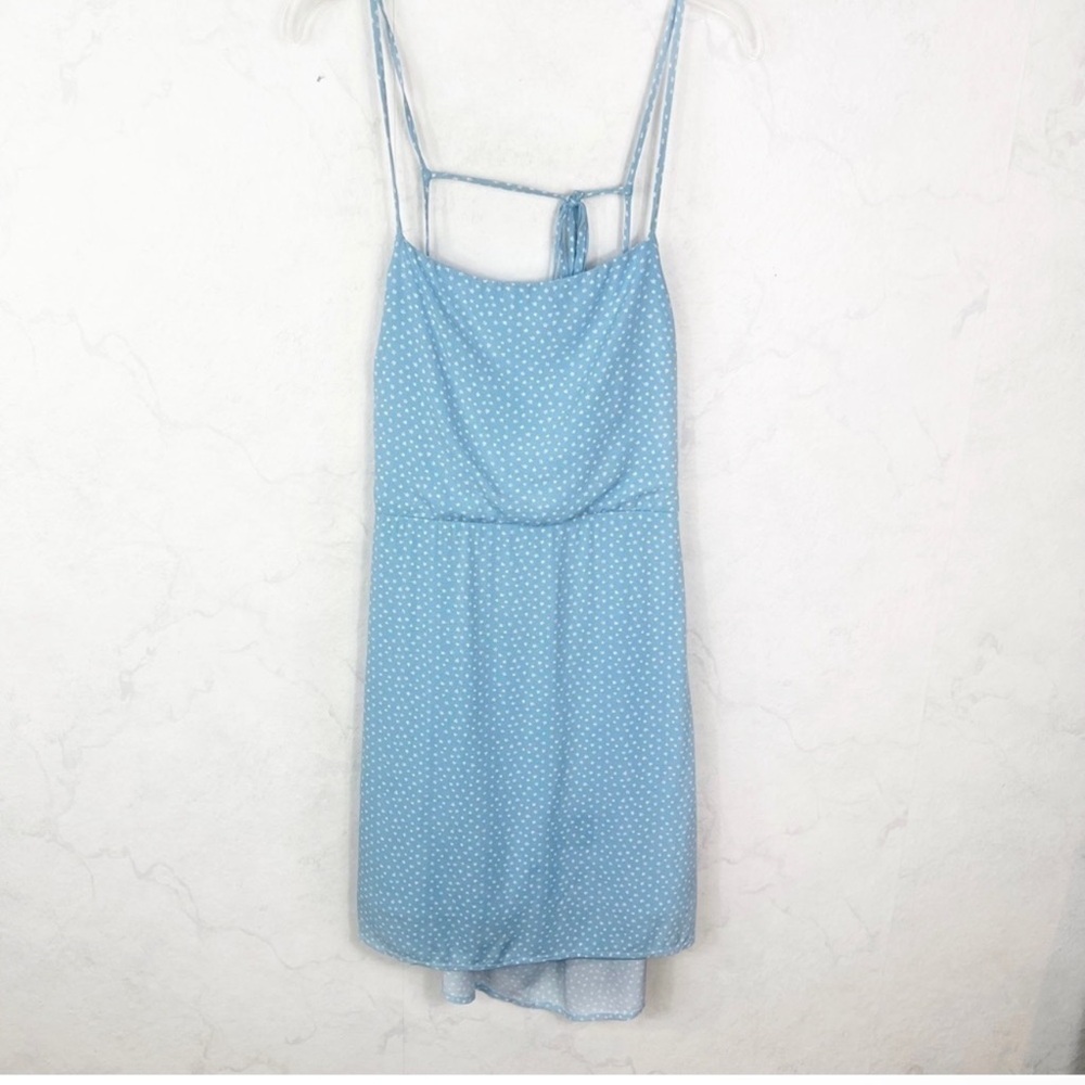 Pacsun Blue Floral Mini Dress